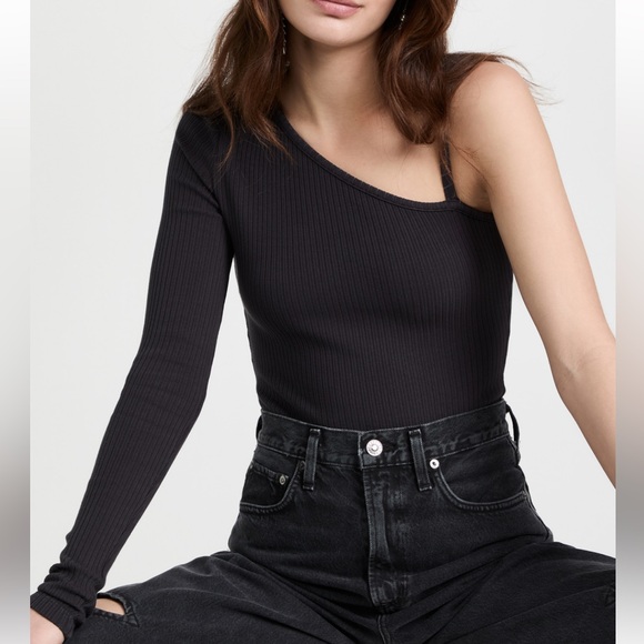 NWT Agolde Minka Bodysuit, Large $120 - Picture 2 of 4